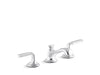 Kallista P25054-FRW Script Snk Fct Low Spt Enml Frost Wave