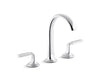 Kallista P25055-FRW Script Snk Fct Arch Spt Enml Frost Wave