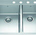 Kindred Brookmore Drop-In Double Bowl 26.94 x 20.9 in Stainless Steel Kitchen Sink