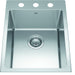 Kindred Brookmore Drop-In Single Bowl 15.9 x 20.9 in Stainless Steel Kitchen Sink