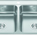 Kindred Creemore CDLA3322-6 Drop-In Double Bowl 33 x 22 in Stainless Steel Kitchen Sink