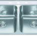 Kindred Creemore CDLA3322-8 Drop-In Double Bowl 33 x 22 in Stainless Steel Kitchen Sink