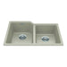 Kindred Granite Series Undermount Double Bowl 30.69 x 19.69 in Granite Kitchen Sink
