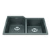 Kindred Granite Series Undermount Double Bowl 30.69 x 19.69 in Granite Kitchen Sink