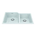 Kindred Granite Series Undermount Double Bowl 33.88 x 19.69 in Granite Kitchen Sink