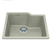 Kindred Granite Series Undermount Single Bowl 22.06 x 19.69 in Granite Kitchen Sink