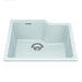 Kindred Granite Series Undermount Single Bowl 22.06 x 19.69 in Granite Kitchen Sink