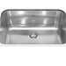 Kindred Reginox NS1925U-9N Undermount Single Bowl 24.75 x 18.75 in Stainless Steel Kitchen Sink