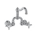 ROHL A1418 Acqui® Wall Mount Bridge Lavatory Faucet With Column Spout