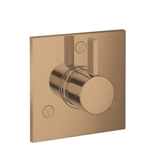 hansgrohe Ecostat Diverter Trim Square Trio/Quattro