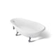 KOHLER K-100-0 K-100 Birthday Bath 72" x 37-1/2" Freestanding Bath, white