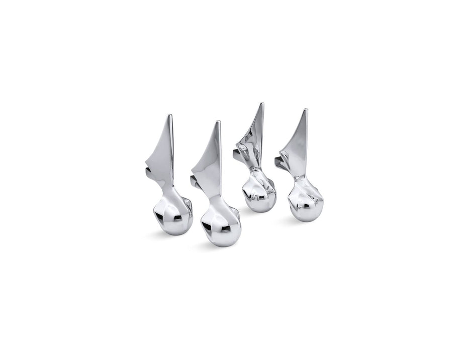 KOHLER K-102 Antique Ball-and-claw feet, polished chrome