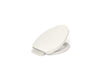 KOHLER K-10349 PureWarmth Heated Quiet-Close elongated toilet seat, biscuit