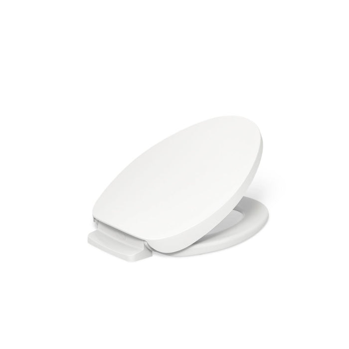 KOHLER K-10349 PureWarmth Heated Quiet-Close elongated toilet seat, white - view 2