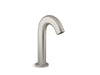 KOHLER K-103B76-SANA Oblo Touchless bathroom sink faucet with Kinesis sensor technology, AC-powered, vibrant brushed nickel
