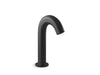 KOHLER K-103B77-SANA Oblo Touchless faucet with Kinesis sensor technology and temperature mixer, AC-powered, matte black