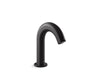 KOHLER K-103BB76-SBNA Oblo Touchless single-hole lavatory faucet with Kinesis sensor technology, AC-powered, less drain,...
