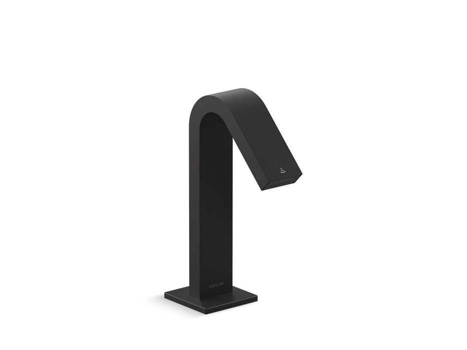 KOHLER K-103L76-SANL Loure Touchless faucet with Kinesis sensor technology, AC-powered, matte black