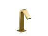 KOHLER K-103L77-SANL Loure Touchless faucet with Kinesis sensor technology and temperature mixer, AC-powered, vibrant...