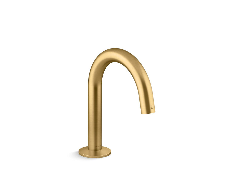 KOHLER K-103 Components Touchless Lavatory Faucet with Kinesis Sensor Technology, Tube Design, AC-powered, 0.5 GPM,...