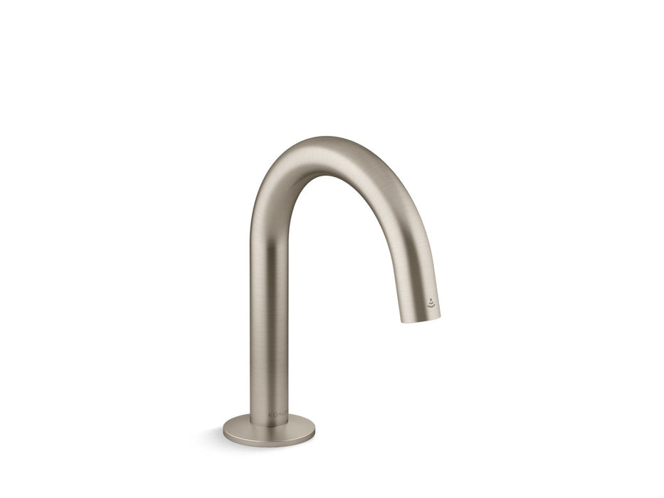 KOHLER K-103 Components Touchless Lavatory Faucet with Kinesis Sensor Technology, Tube Design, AC-powered, 0.5 GPM,...