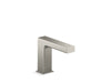 KOHLER K-103S36-SANA Strayt Touchless faucet with Kinesis sensor technology, AC-powered, vibrant brushed nickel