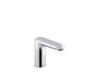 KOHLER K-104K37-SANA Kumin Touchless faucet with Kinesis sensor technology, DC-powered, polished chrome