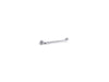 KOHLER K-10541 Traditional 18" ADA compliant grab bar, polished stainless