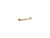 KOHLER K-10541 Traditional 18" ADA compliant grab bar, vibrant brushed moderne brass