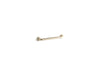 KOHLER K-10541 Traditional 18" ADA compliant grab bar, vibrant french gold