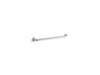 KOHLER K-10542 Traditional 24" ADA compliant grab bar, polished stainless