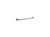 KOHLER K-10542 Traditional 24" ADA compliant grab bar, vibrant brushed nickel