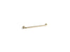 KOHLER K-10542 Traditional 24" ADA compliant grab bar, vibrant french gold