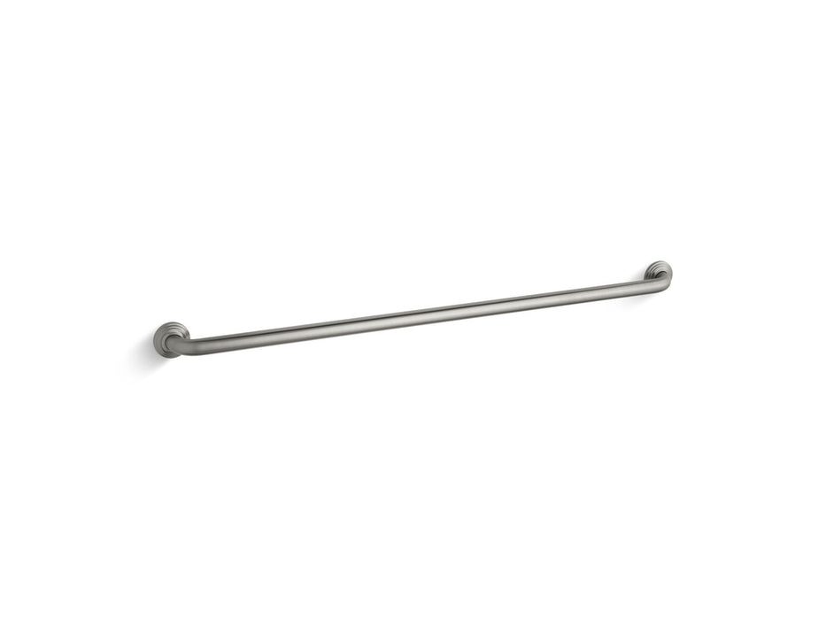 KOHLER K-10545 Traditional 42" grab bar, vibrant brushed nickel