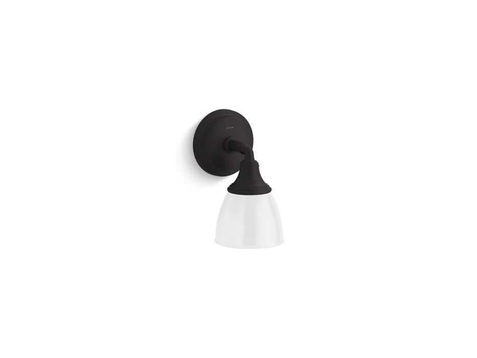 KOHLER K-10570 Devonshire One-light sconce, matte black