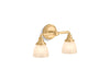KOHLER K-10571 Devonshire Two-light sconce, brushed moderne brass - view 2