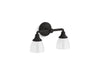 KOHLER K-10571 Devonshire Two-light sconce, matte black