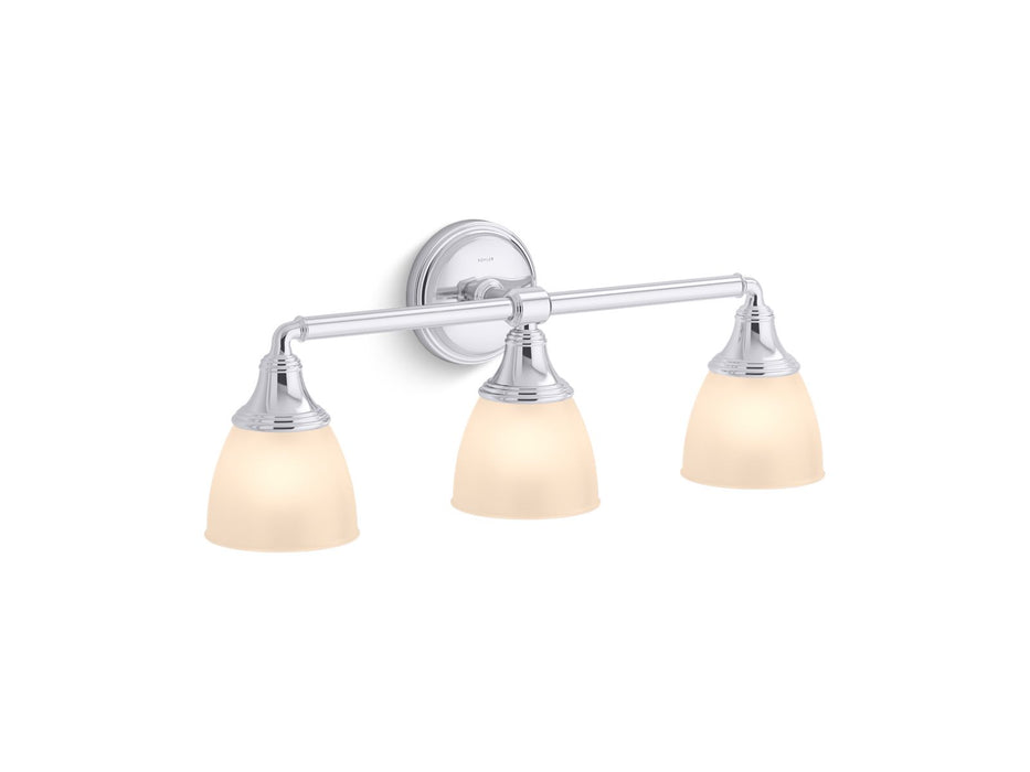 KOHLER K-10572 Devonshire Three-light sconce, polished chrome - view 2