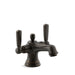 KOHLER K-10579-4 Bancroft Monoblock bathroom sink faucet, 1.2 gpm, oil rubbed bronze