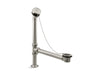 KOHLER K-106 Antique Bath drain, chain and rubber stopper, vibrant brushed nickel