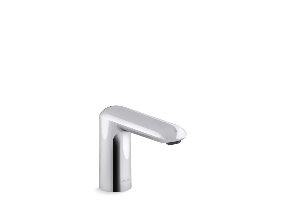 KOHLER K-106K37-SANA Kumin Touchless faucet with Kinesis sensor technology and temperature mixer, Hybrid-powered,...