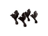 KOHLER K-1103 Iron Works Historic ball-and-claw feet, iron black