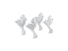 KOHLER K-1103 Iron Works Historic ball-and-claw feet, white