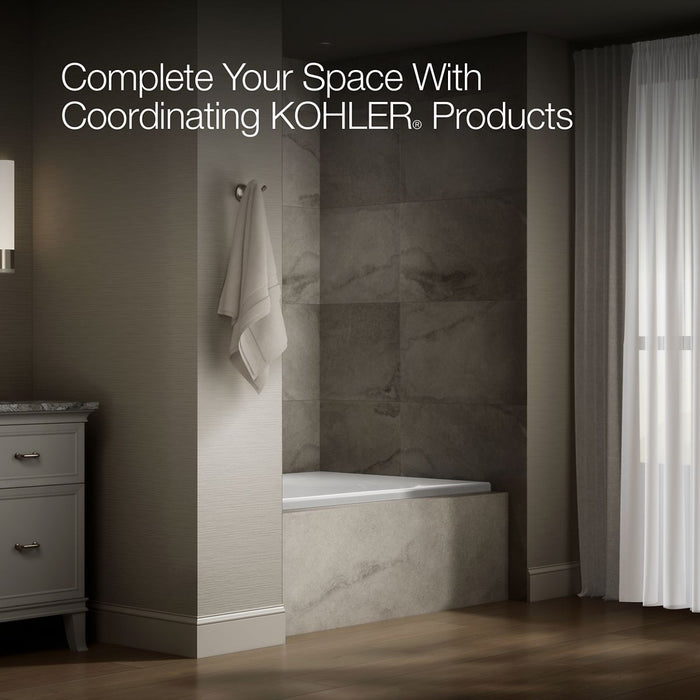 KOHLER K-1113-F Windward 60" x 42" alcove bath, white - view 3
