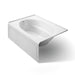 KOHLER K-1113-LA Windward 60" x 42" alcove bath, left drain, white