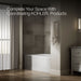 KOHLER K-1113-RA Windward 60" x 42" alcove bath, right drain, white - view 3
