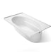 KOHLER K-1115-R Windward 72" x 42" alcove bath, right drain, white