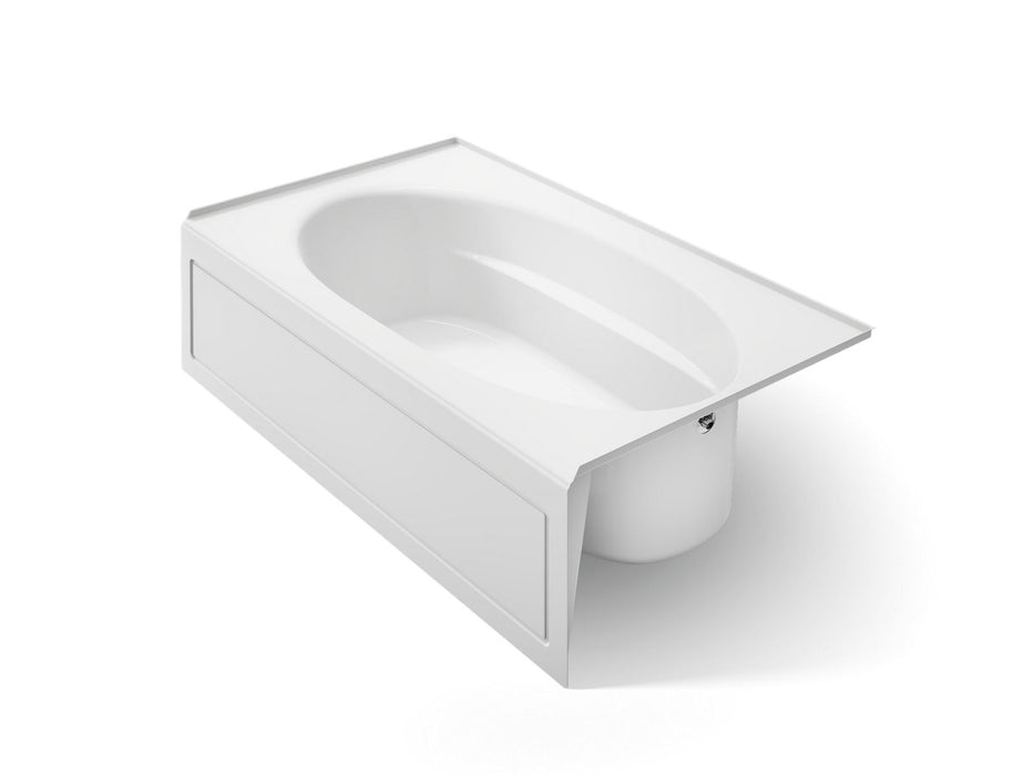 KOHLER K-1115-RA Windward 72" x 42" alcove bath, right drain, white