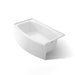 KOHLER K-1118-RA Expanse 60" x 30" alcove bath, right drain, white
