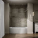 KOHLER K-1118-RA Expanse 60" x 30" alcove bath, right drain, white - view 4